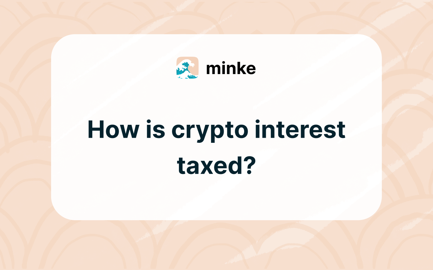 is crypto interest taxable